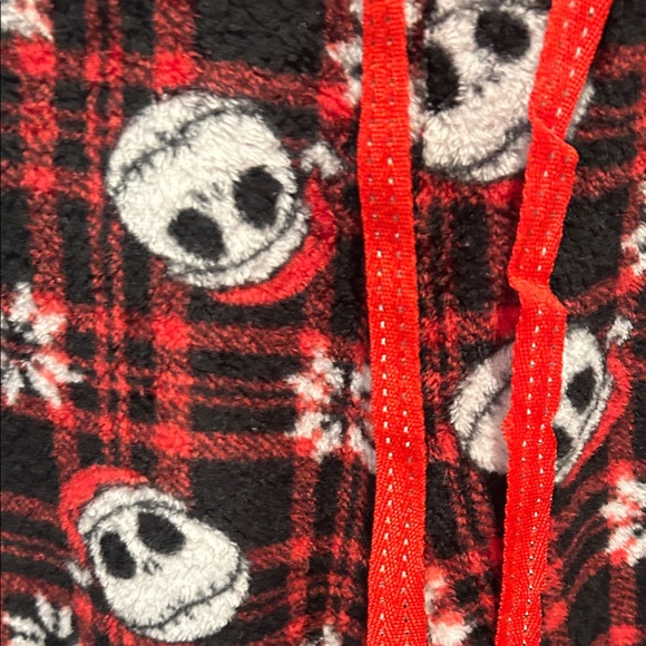 Disney Nightmare Before Christmas Pajama Bottoms - Red and Black. - Picture 6 of 7